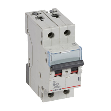 TX³ MCB automatsikring B40 2pol 2M 6000/6KA - 1