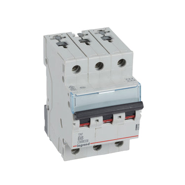 TX³ MCB automatsikring B8 3pol 3M 6000/6KA - 1