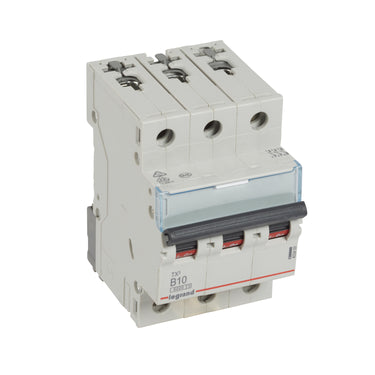 TX³ MCB automatsikring B10 3pol 3M 6000/6KA - 1