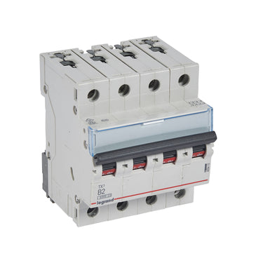 TX³ MCB automatsikring B2 4pol 4M 6000/6KA - 1