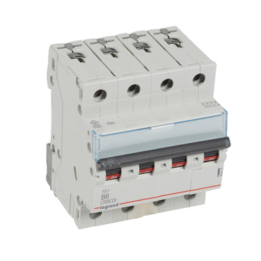 TX³ MCB automatsikring B8 4pol 4M 6000/6KA - 1
