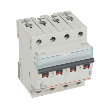 TX³ MCB automatsikring B10 4pol 4M 6000/6KA - 1