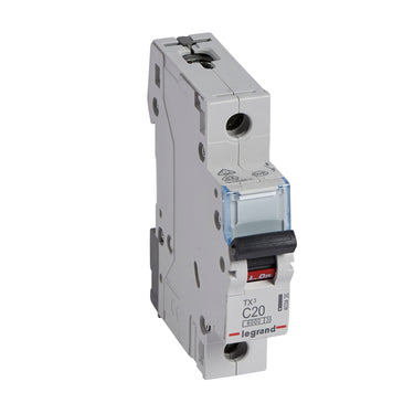 TX³ MCB automatsikring C20 1pol 1M 6000/6KA - 1