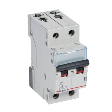 TX³ MCB automatsikring C2 2pol 2M 6000/6KA - 1