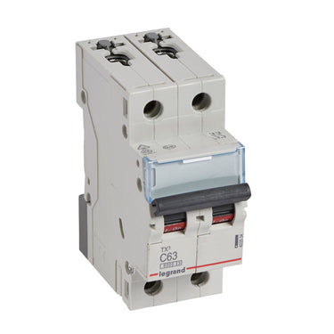 TX³ MCB automatsikring C63 2pol 2M 6000/6KA - 1