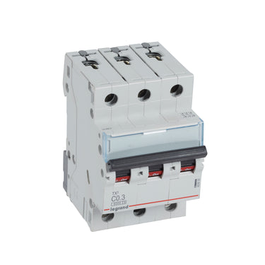 TX³ MCB automatsikring C0,3 3pol 3M 6000/6KA - 1