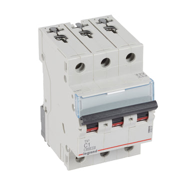 TX³ MCB automatsikring C1 3pol 3M 6000/6KA - 1
