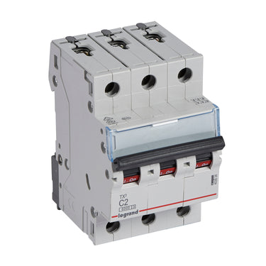 TX³ MCB automatsikring C2 3pol 3M 6000/6KA - 1