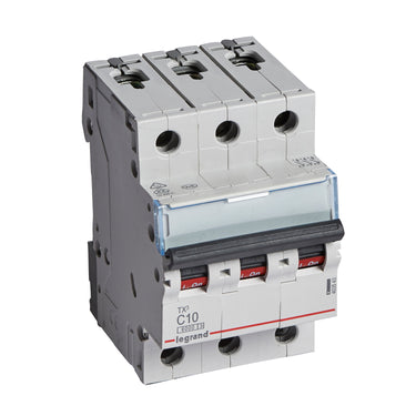 TX³ MCB automatsikring C10 3pol 3M 6000/6KA - 1