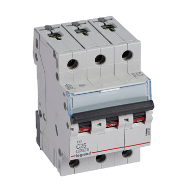 TX³ MCB automatsikring C25 3pol 3M 6000/6KA - 1