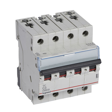 TX³ MCB automatsikring C3 4pol 4M 6000/6KA - 1