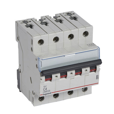 TX³ MCB automatsikring C4 4pol 4M 6000/6KA - 1