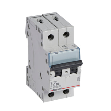 TX³ MCB automatsikring C10 2pol 2M 6000/6KA - 1