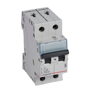 TX³ MCB automatsikring C25 2pol 2M 6000/6KA - 1