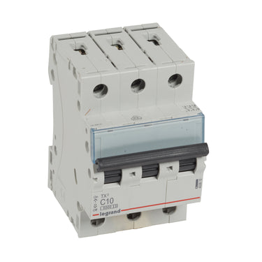 TX³ MCB automatsikring C10 3pol 3M 6000/6KA - 1