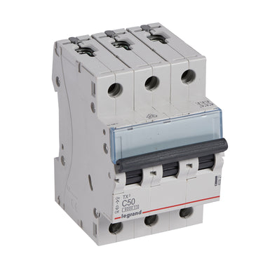 TX³ MCB automatsikring C50 3pol 3M 6000/6KA - 1