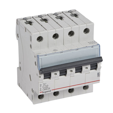 TX³ MCB automatsikring C32 4pol 4M 6000/6KA - 1