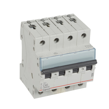 TX³ MCB automatsikring C40 4pol 4M 6000/6KA - 1
