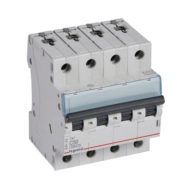 TX³ MCB automatsikring C50 4pol 4M 6000/6KA - 1