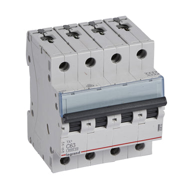 TX³ MCB automatsikring C63 4pol 4M 6000/6KA - 1