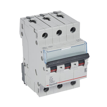 TX³ MCB automatsikring D10 3pol 3M 6000A - 1