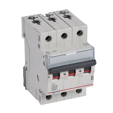 TX³ MCB automatsikring D25 3pol 3M 6000A - 1