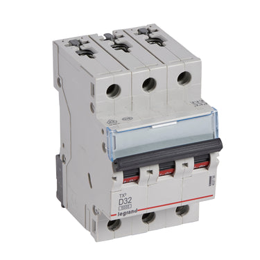 TX³ MCB automatsikring D10 3pol 3M 6000A - 1