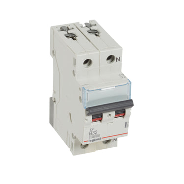 TX³ MCB automatsikring B32 1pol+nul 2M 10000/10KA - 1