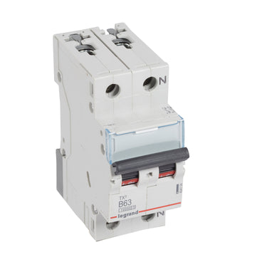 TX³ MCB automatsikring B63 1pol+nul 2M 10000/10KA - 1