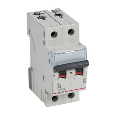 TX³ MCB automatsikring B3 2pol 2M 10000/10KA - 1
