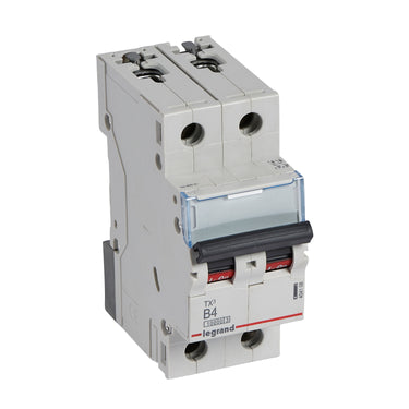 TX³ MCB automatsikring B4 2pol 2M 10000/10KA - 1