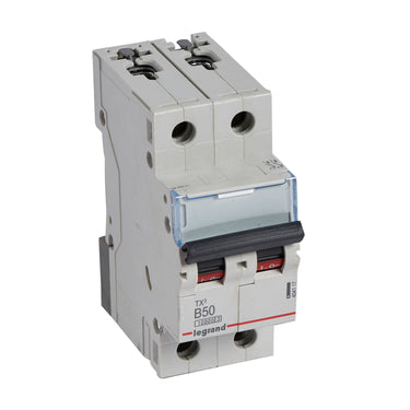 TX³ MCB automatsikring B50 2pol 2M 10000/10KA - 1