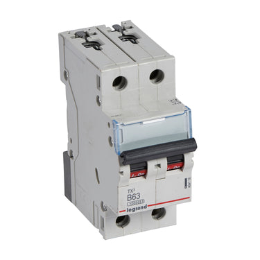 TX³ MCB automatsikring B63 2pol 2M 10000/10KA - 1