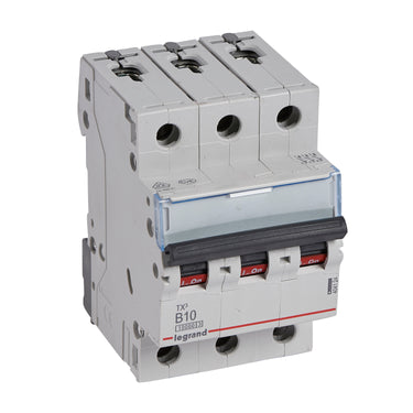 TX³ MCB automatsikring B10 3pol 3M 10000/10KA - 1