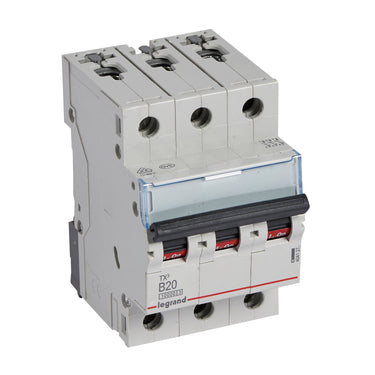 TX³ MCB automatsikring B20 3pol 3M 10000/10KA - 1
