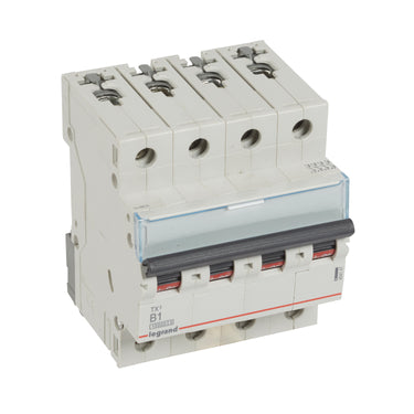 TX³ MCB automatsikring B1 4pol 4M 10000/10KA - 1