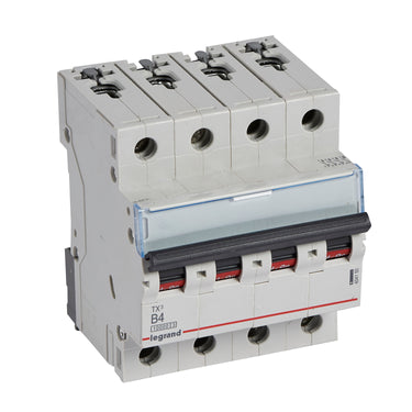 TX³ MCB automatsikring B4 4pol 4M 10000/10KA - 1