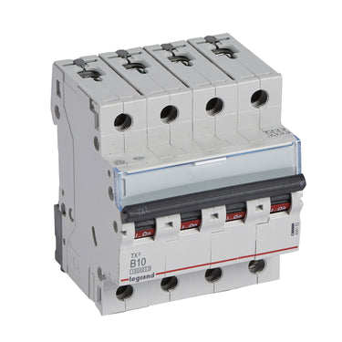 TX³ MCB automatsikring B10 4pol 4M 10000/10KA - 1