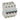 TX³ MCB automatsikring B25 4pol 4M 10000/10KA - 1