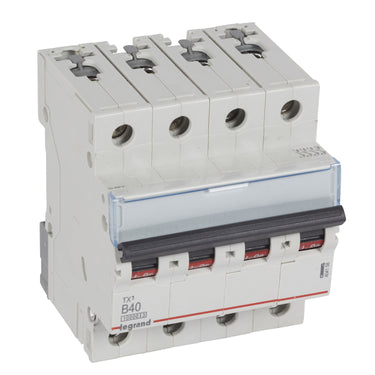 TX³ MCB automatsikring B40 4pol 4M 10000/10KA - 1