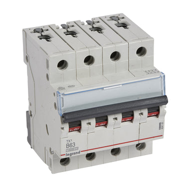 TX³ MCB automatsikring B63 4pol 4M 10000/10KA - 1