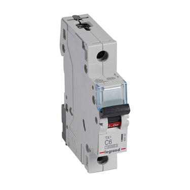 TX³ MCB automatsikring C6 1pol 1M 10000/10KA - 1