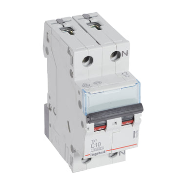 TX³ MCB automatsikring C10 1pol+nul 2M 10000/10KA - 1