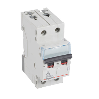 TX³ MCB automatsikring C3 2pol 2M 10000/10KA - 1