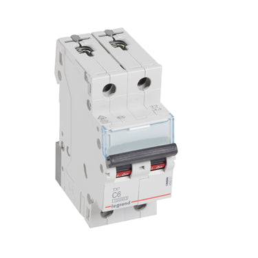 TX³ MCB automatsikring C6 2pol 2M 10000/10KA - 1