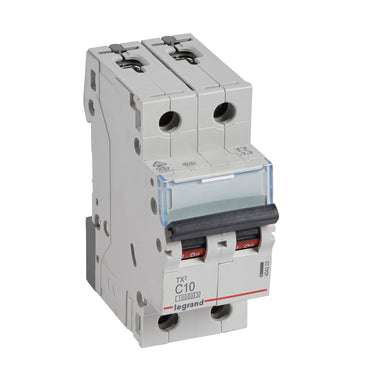TX³ MCB automatsikring C10 2pol 2M 10000/10KA - 1