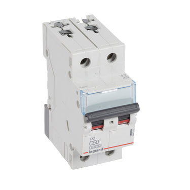 TX³ MCB automatsikring C50 2pol 2M 10000/10KA - 1