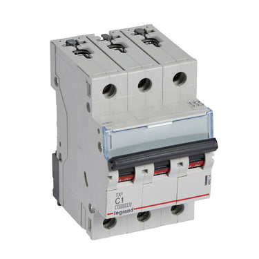 TX³ MCB automatsikring C1 3pol 3M 10000/10KA - 1