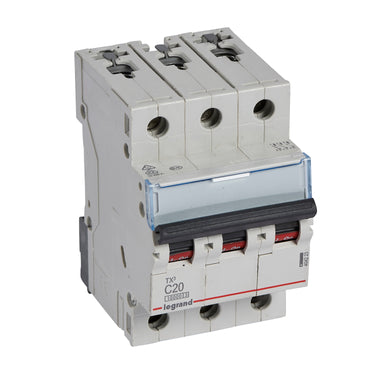 TX³ MCB automatsikring C20 3pol 3M 10000/10KA - 1