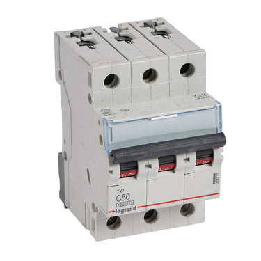 TX³ MCB automatsikring C50 3pol 3M 10000/10KA - 1